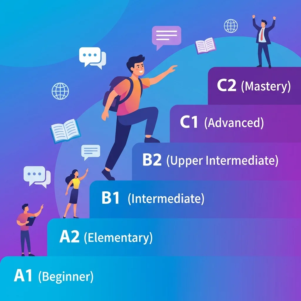 CEFR Seviyeleri: A1'den C2'ye Yol Haritası